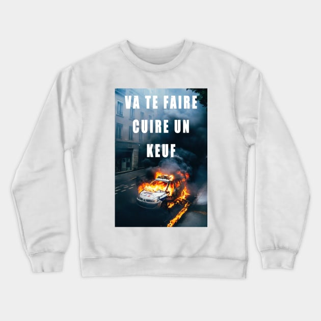 Everybody hates the police Crewneck Sweatshirt by Imagier